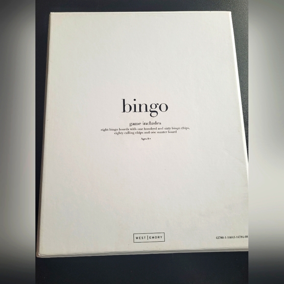 Bingo Game-  new never used - Picture 2 of 3